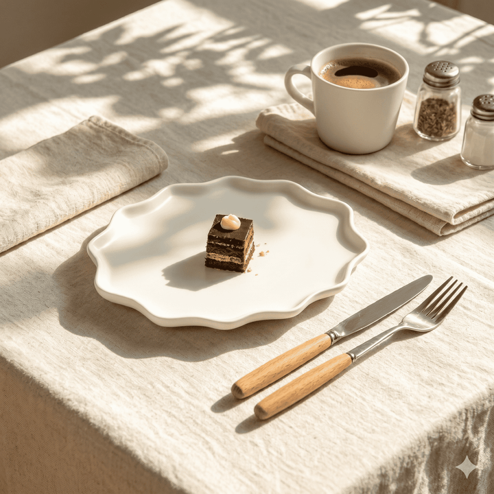 Recycled Ceramic Dinner Plates, 4 Ct.