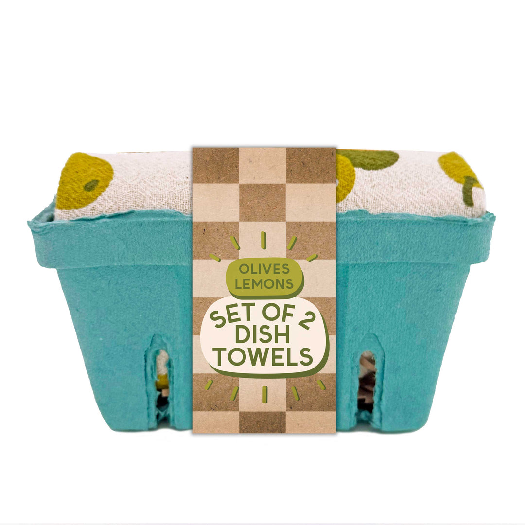 Unbleached Cotton Kitchen Dish Towels, 2 Ct.