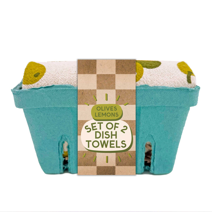 Unbleached Cotton Kitchen Dish Towels, 2 Ct.