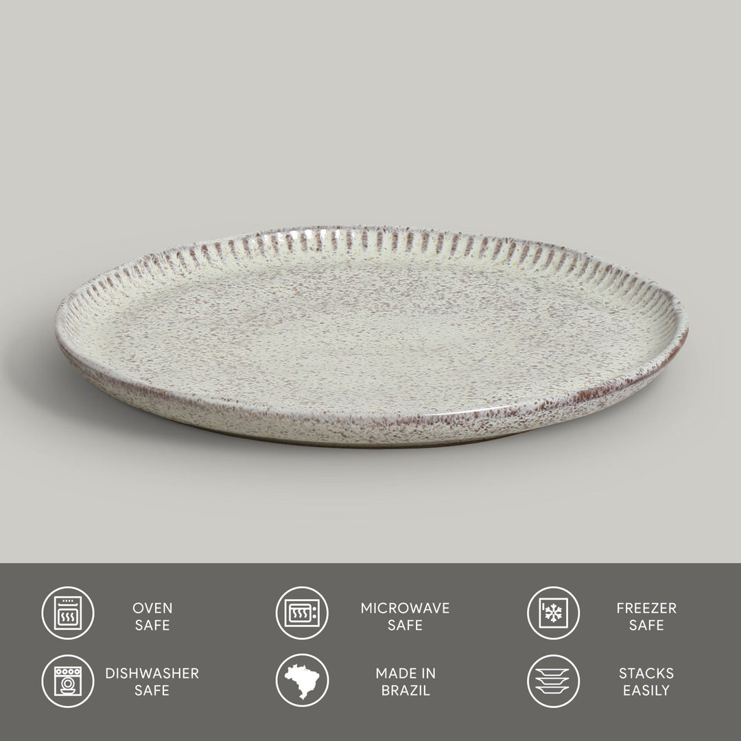 Non-Toxic Porcelain Dessert Dinnerware Set, 6 Ct.