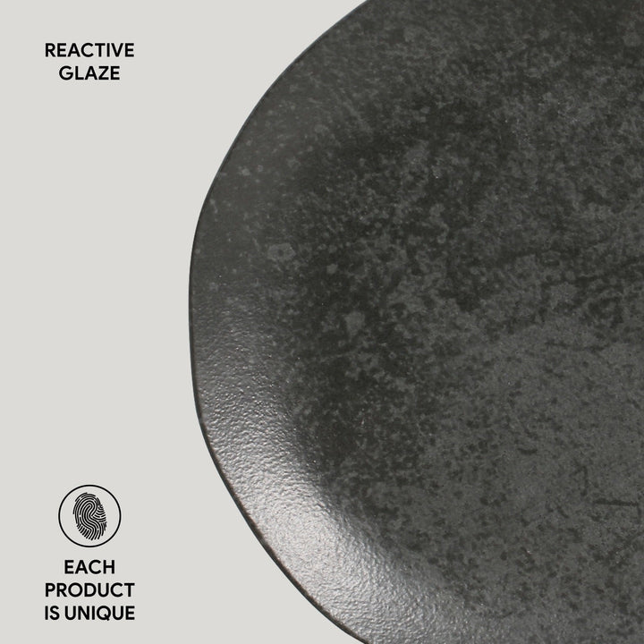 Non-Toxic Porcelain Dessert Dinnerware Set, 6 Ct.