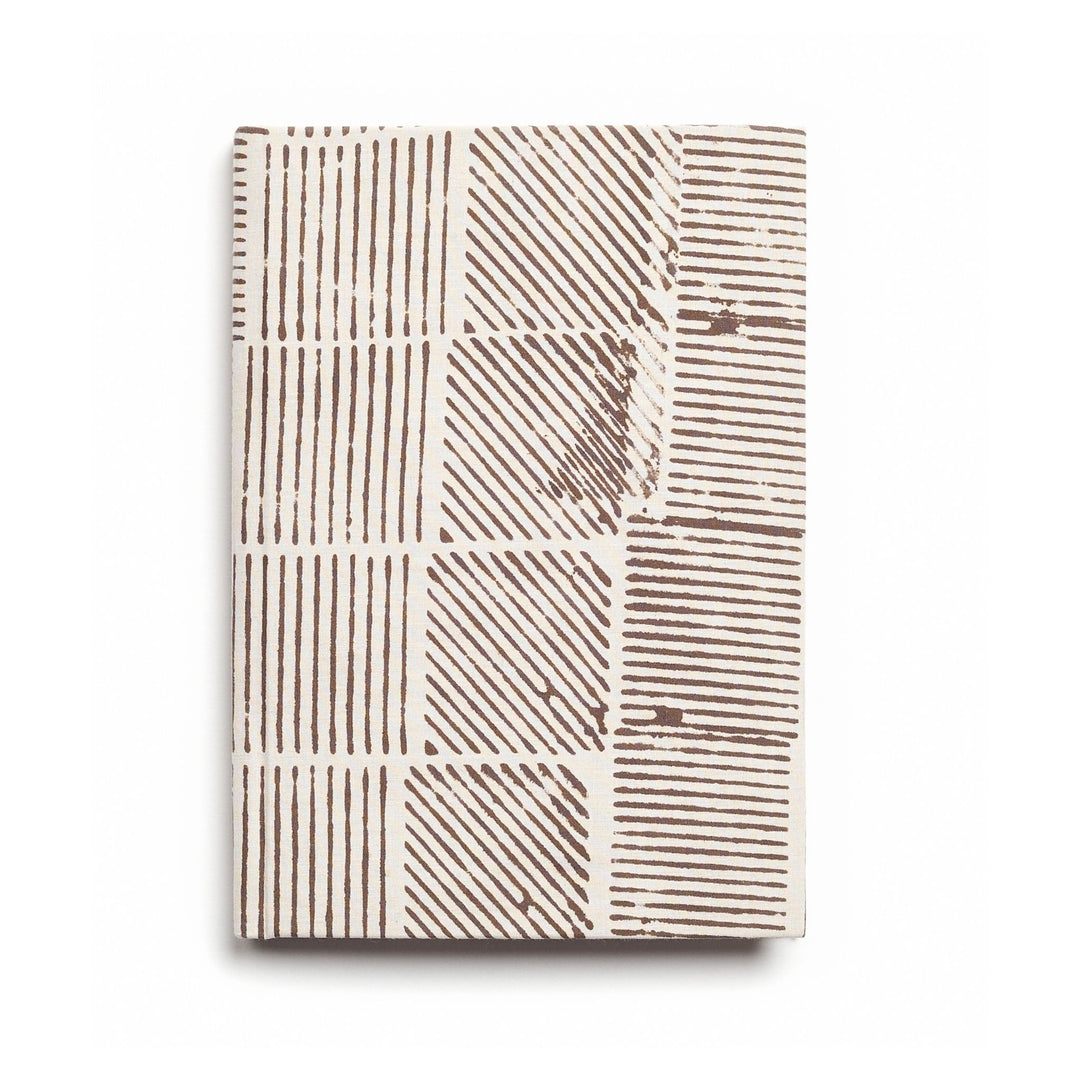 Handcrafted Zero-Waste Cotton Fiber Journal, 6" x 9"