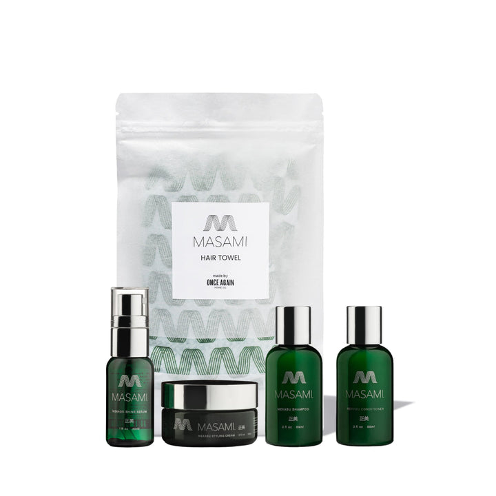 Vegan Botanical Hair Care Travel Kit, 5 Ct.