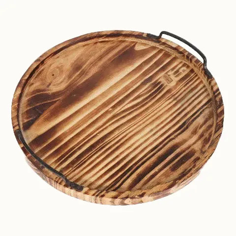 Aria Scorched Mango Wood Tray