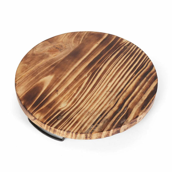 Handcrafted Mango Wood Serving Tray with Handles