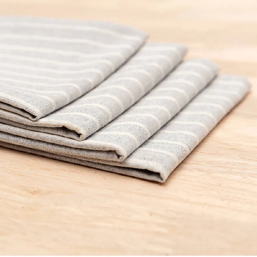 Striped Cotton Napkin Set of 4