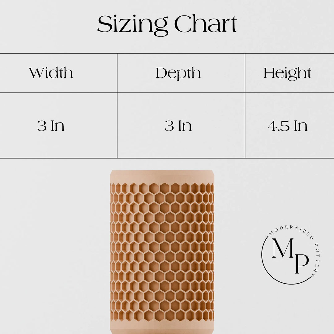Hexagonal Honeycomb Pencil Holder