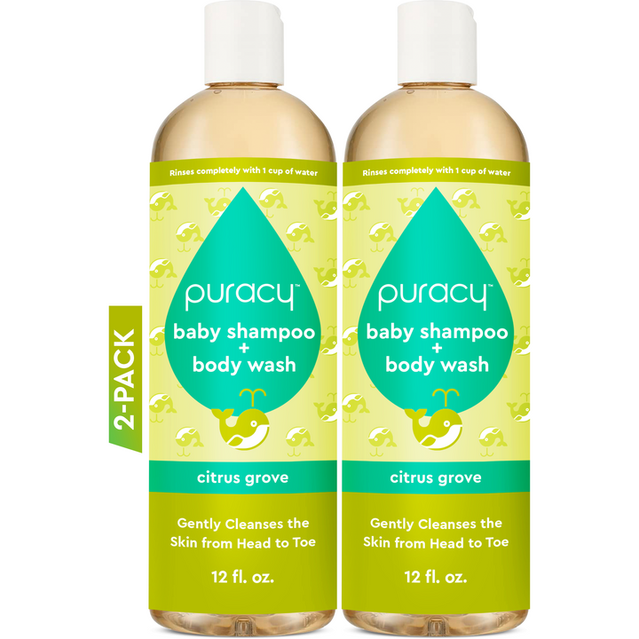 Pure Plant-Based Tear-Free Baby Shampoo &amp; Body Wash