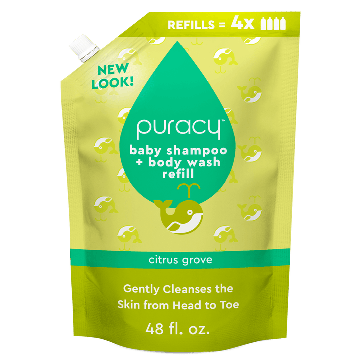 Pure Plant-Based Tear-Free Baby Shampoo &amp; Body Wash