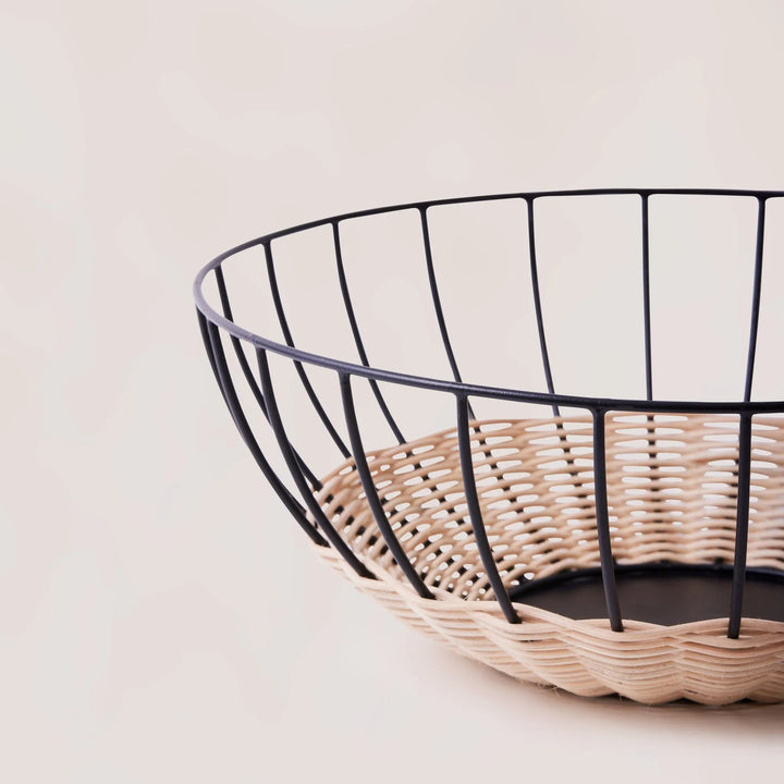 Cabo Rattan Fruit Basket