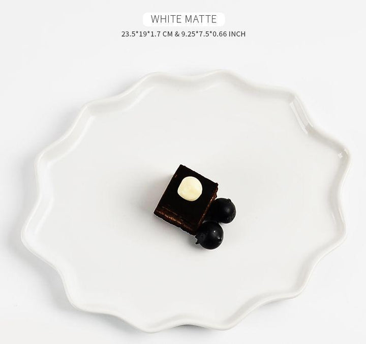 Recycled Ceramic Dinner Plates, 4 Ct.