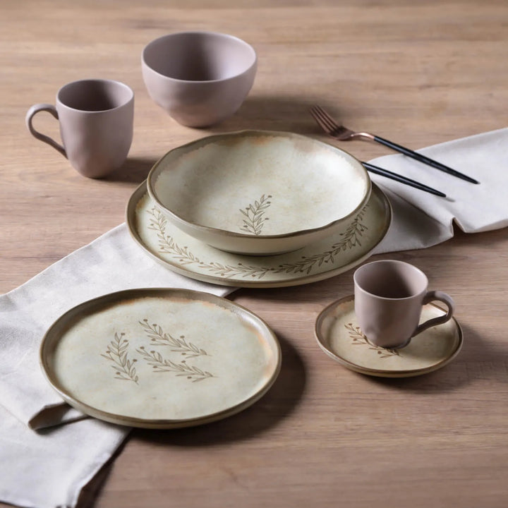 Porcelain Dessert Dinnerware Set
