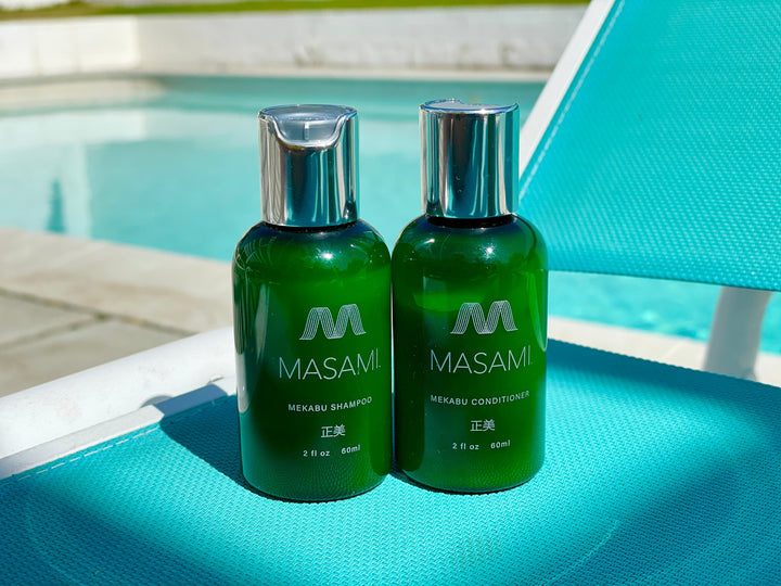 Vegan Mekabu Travel Shampoo &amp; Conditioner, 2 oz.