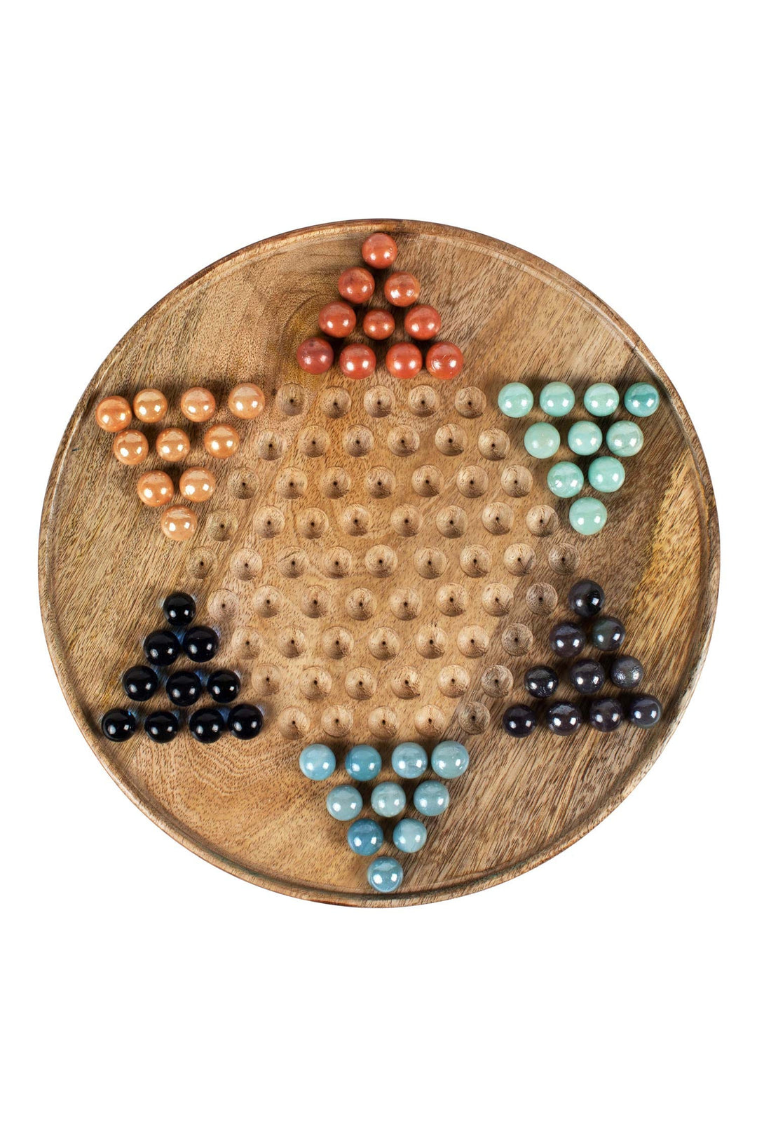 Handcrafted Star Chinese Checkers Board Game