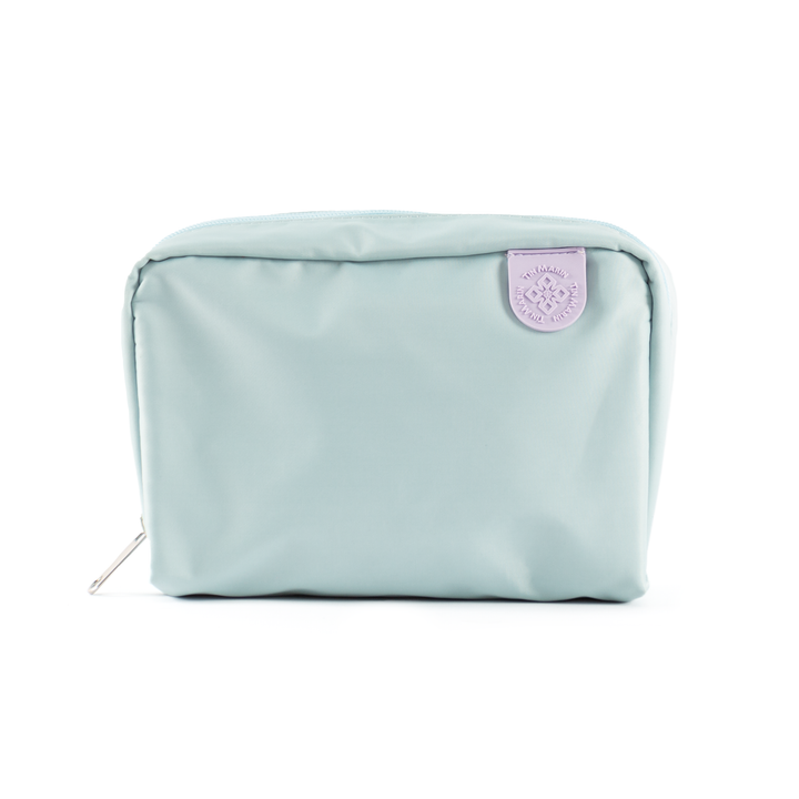 Fair Trade Multi-Pocket Nylon Cosmetic Pouch