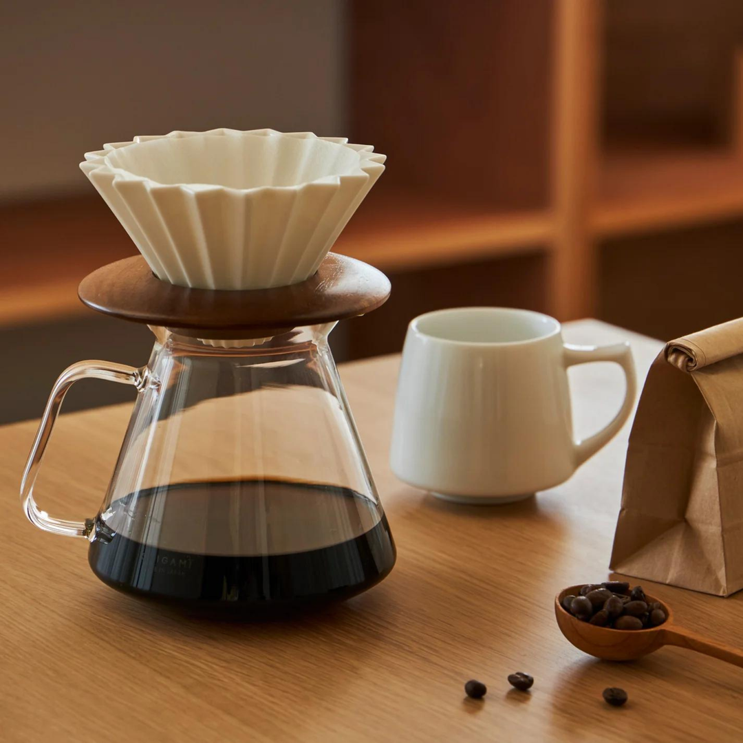 Borosilicate Glass Pour-Over Coffee Server, 24 oz.