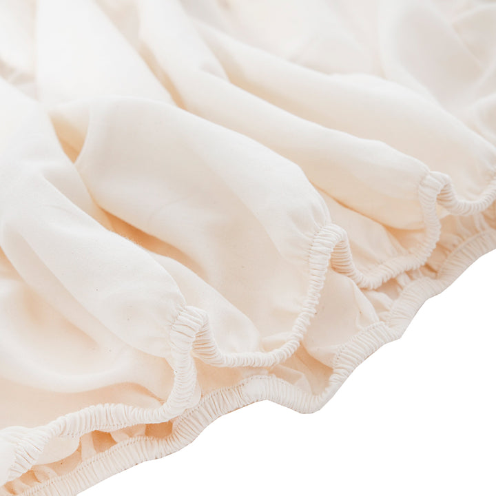 Organic 300TC Cotton Crib Sheet, 52" x 25", 2 Ct.