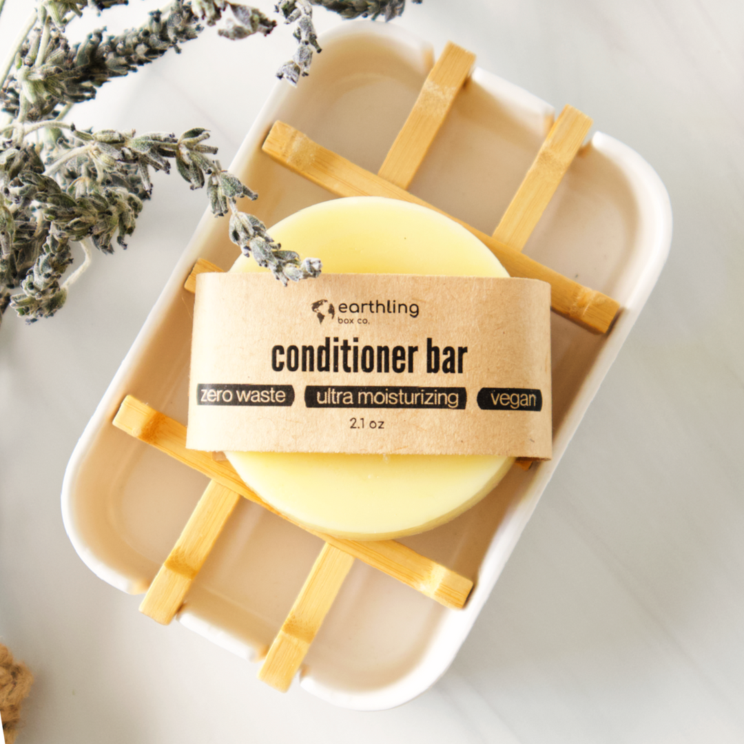 Handcrafted Vegan Argan Oil Conditioning Bar, 2.5 oz.
