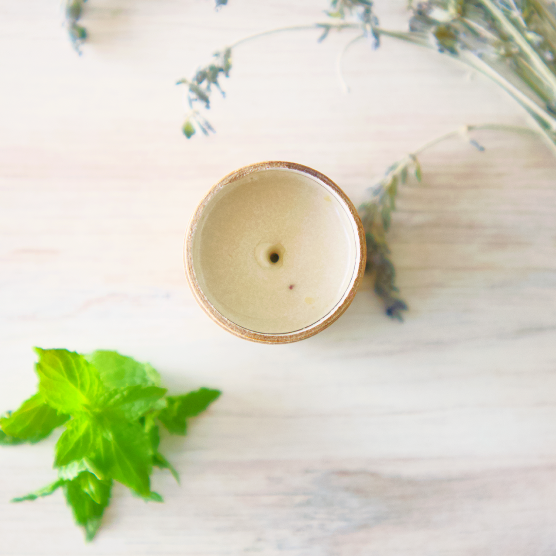 Handcrafted Vegan Deodorant Bar, Lavender Spearmint
