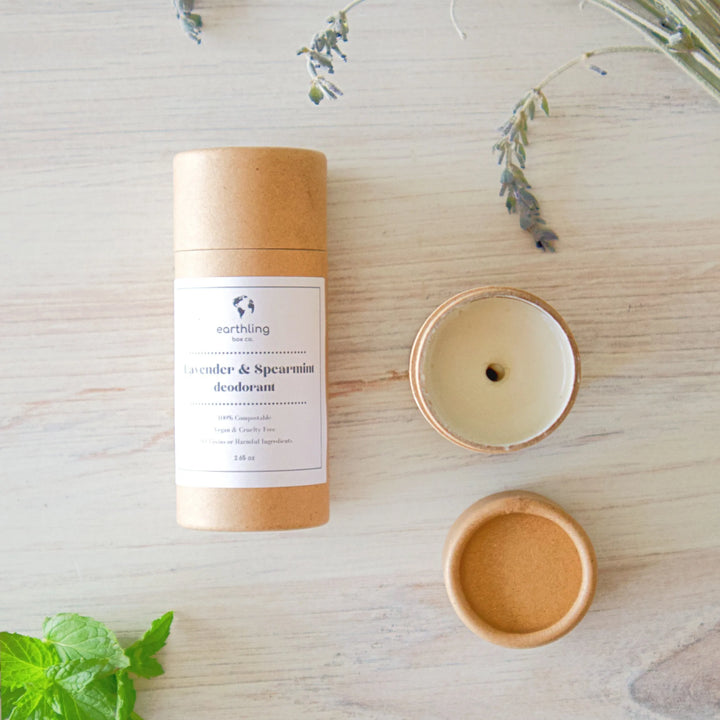 Lavender Spearmint Deodorant Bar
