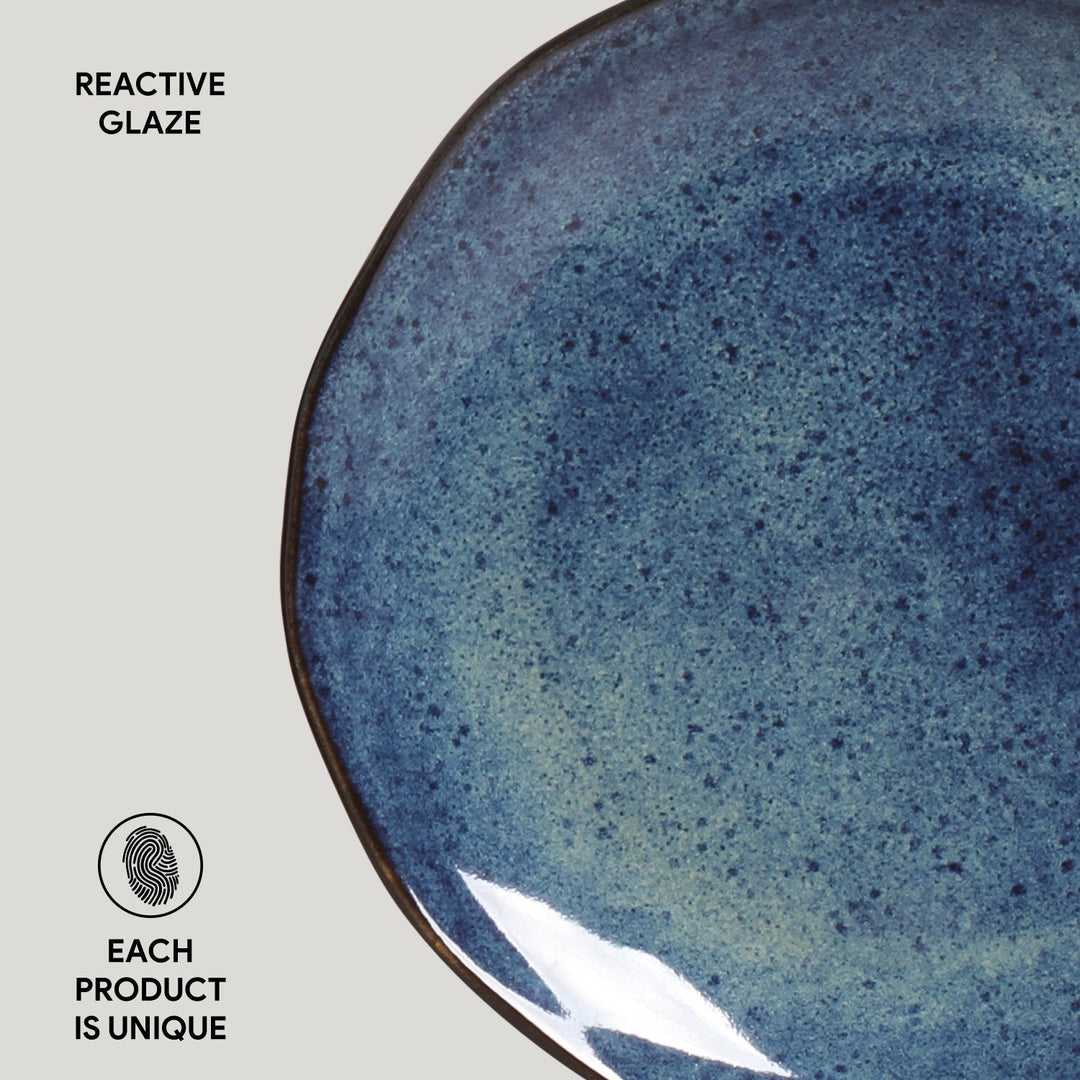 Non-Toxic Porcelain Dessert Dinnerware Set, 6 Ct.