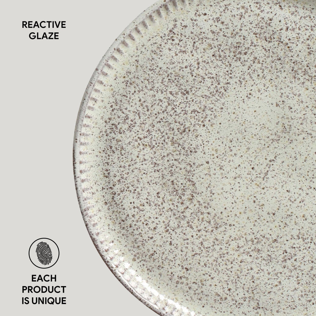 Non-Toxic Porcelain Dessert Dinnerware Set, 6 Ct.