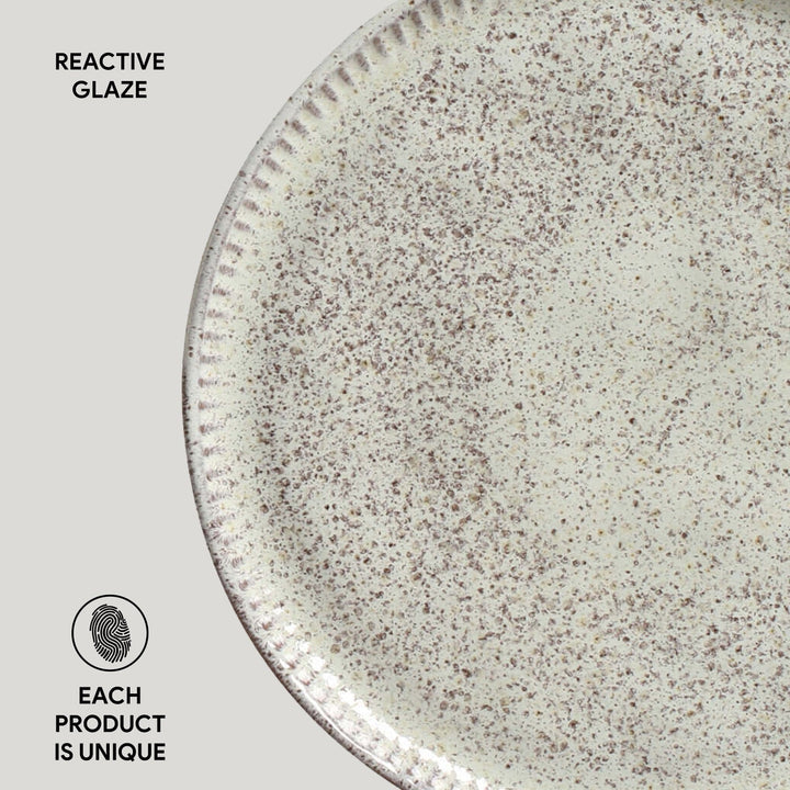 Non-Toxic Porcelain Dessert Dinnerware Set, 6 Ct.