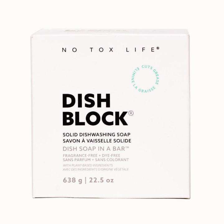Biodegradable Fragrance-Free Dish Soap Bar, 22.5 oz.