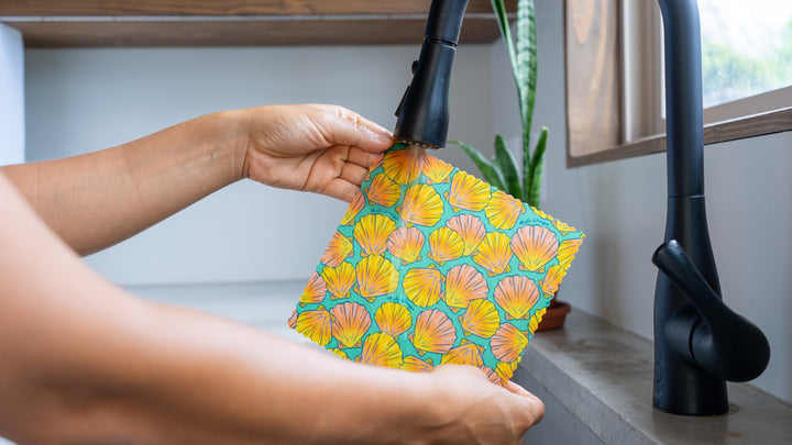 Organic Beeswax Cotton Food Wrap Roll, 13.5" x 42"