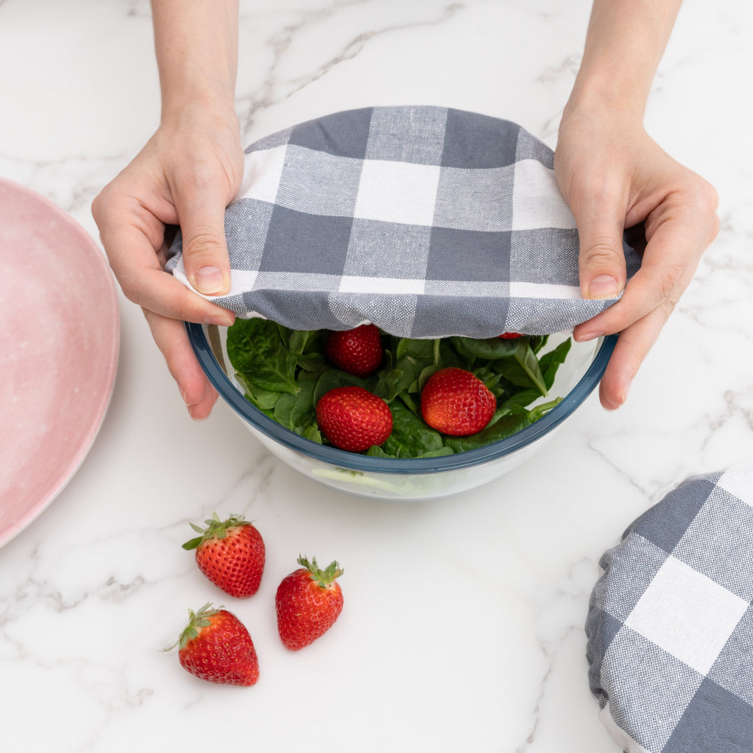 Organic Linen Bowl Covers, Set of 4 Ct.