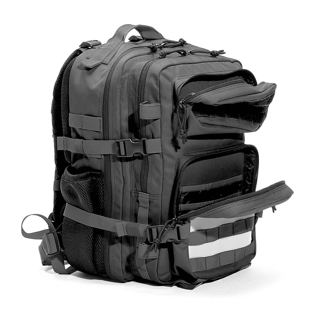 RPET 900D Tactical Military Backpack 30L, Black