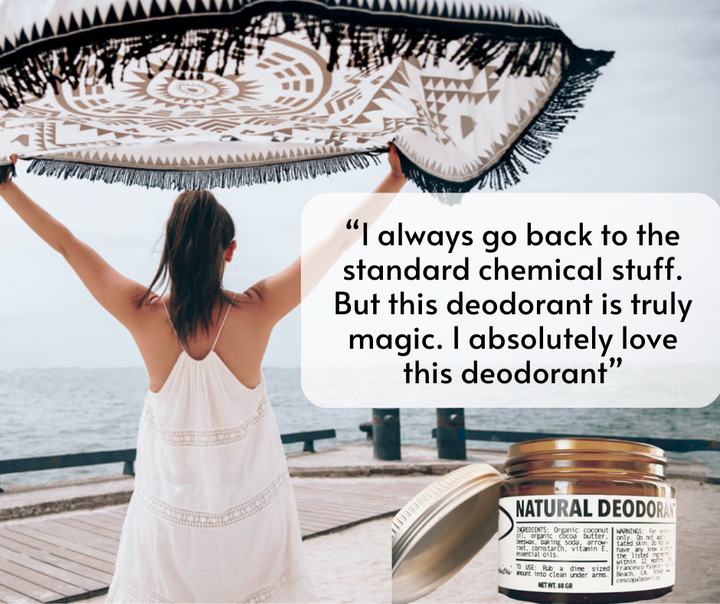 Cruelty-Free Baking Soda-Free Natural Deodorant, 2 oz.