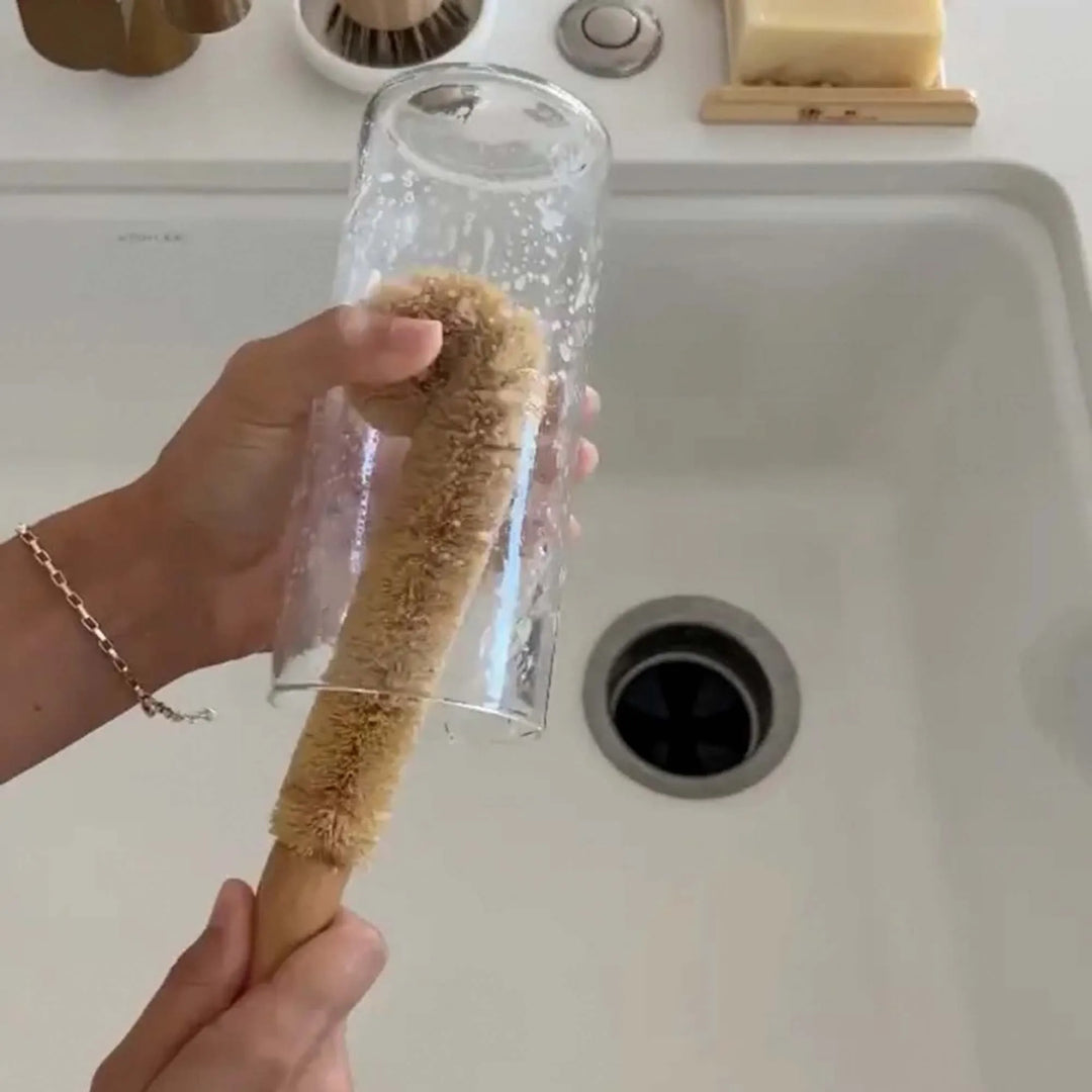 Beechwood Bottle Scrub Brush