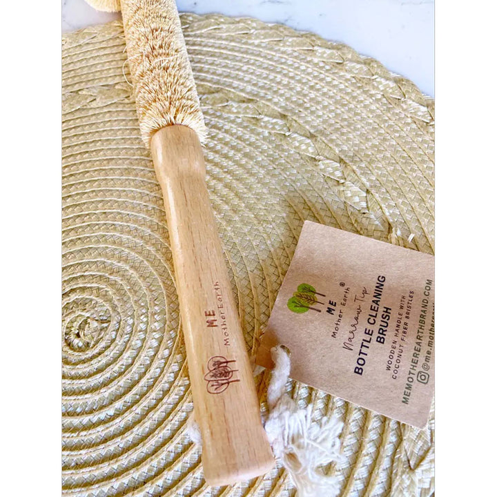 Biodegradable Coconut Fiber Bottle Brush, 11.5"