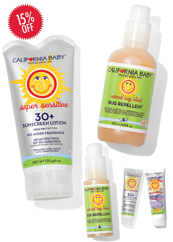 Non-Toxic Mineral SPF &amp; DEET-Free Bug Spray Bundle
