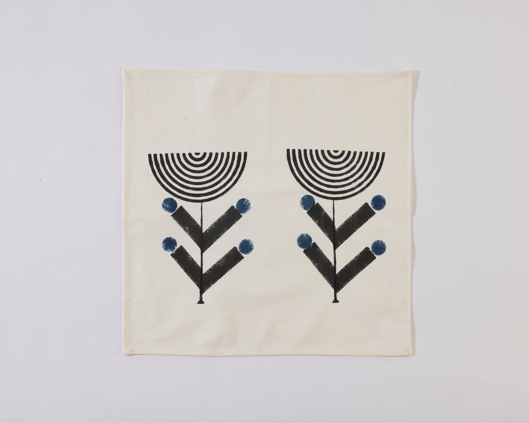 Handcrafted Block-Print Cotton Table Linens, 4 Ct.