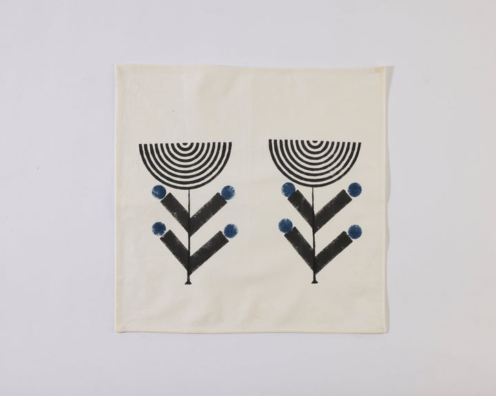 Handcrafted Block-Print Cotton Table Linens, 4 Ct.