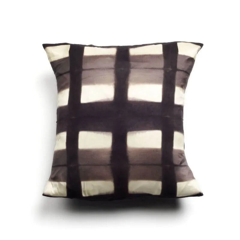 Melo Shibori Silk Throw Pillow