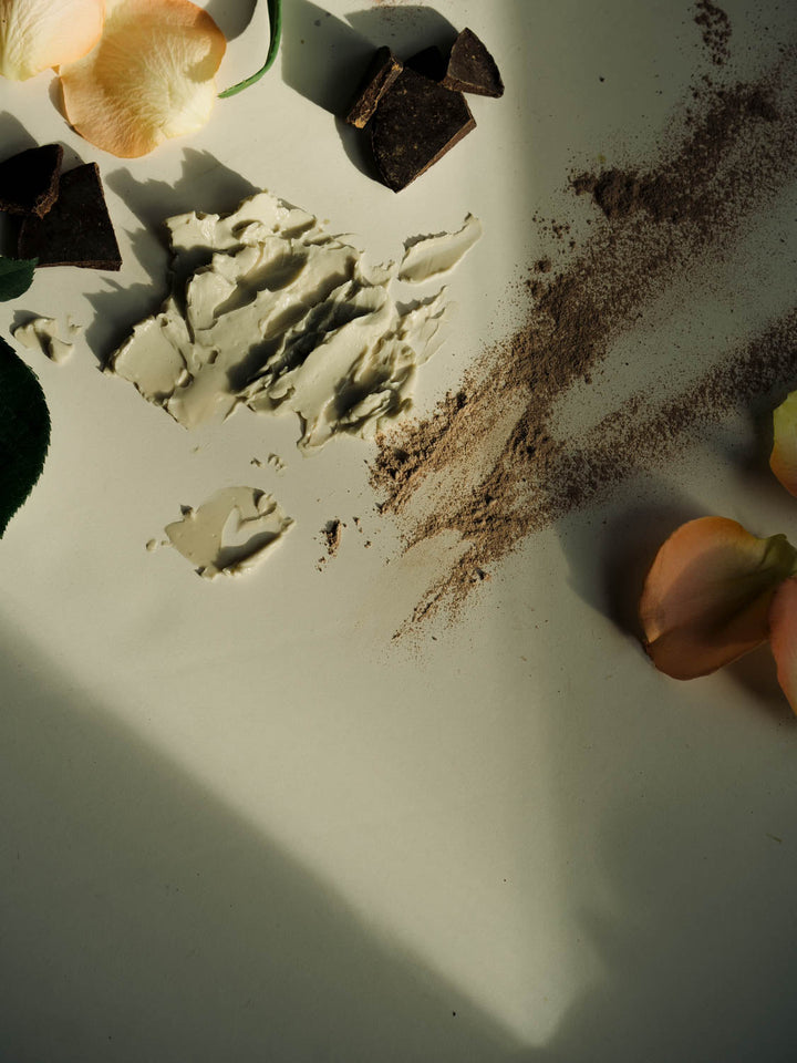 Vegan Cacao &amp; Rose Antioxidant Powdered Face Mask