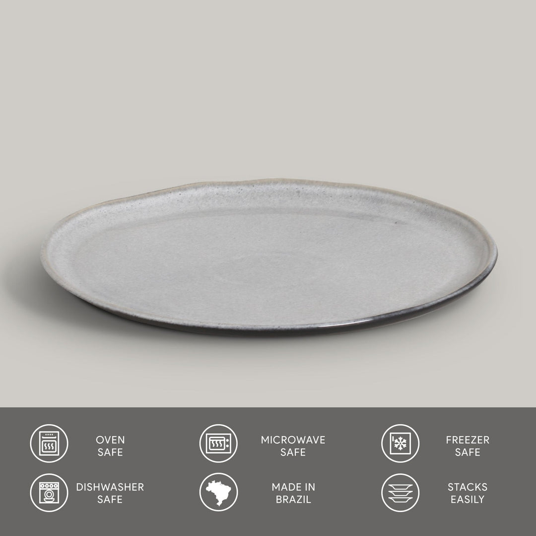 Non-Toxic Porcelain Dessert Dinnerware Set, 6 Ct.