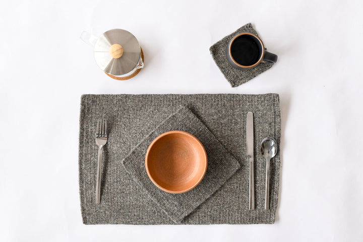 Handwoven Wool Table Linens 18" x 12", 2 Ct.