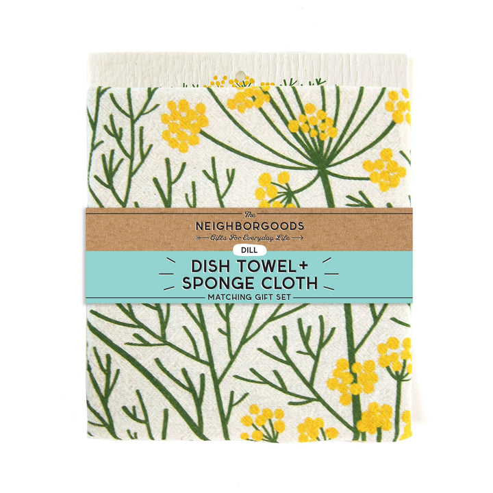 Biodegradable Cotton &amp; Cellulose Kitchen Towel Set, 2 Ct.