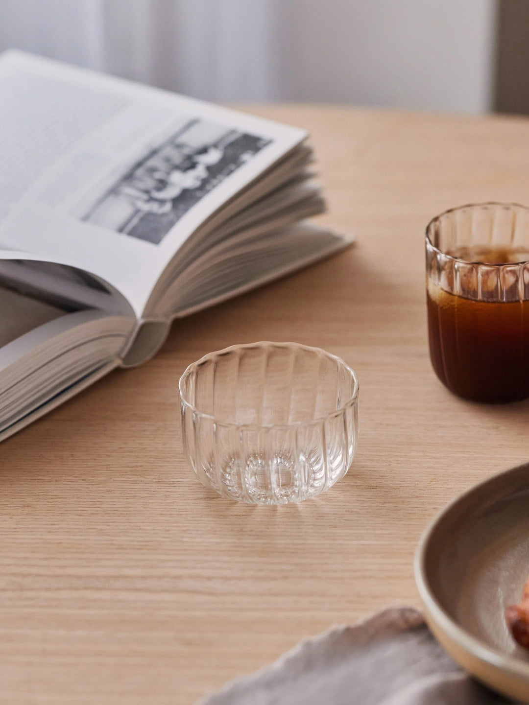 Handcrafted Borosilicate Glass Serveware Bowl, 2 Ct.