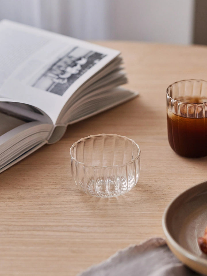 Handcrafted Borosilicate Glass Serveware Bowl, 2 Ct.