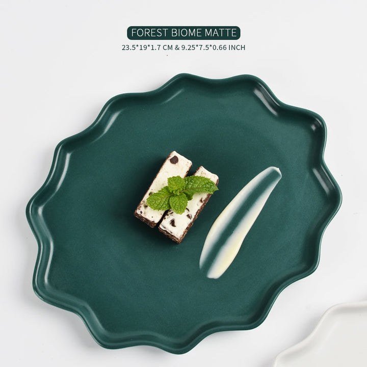 Recycled Ceramic Dinner Plates, 4 Ct.