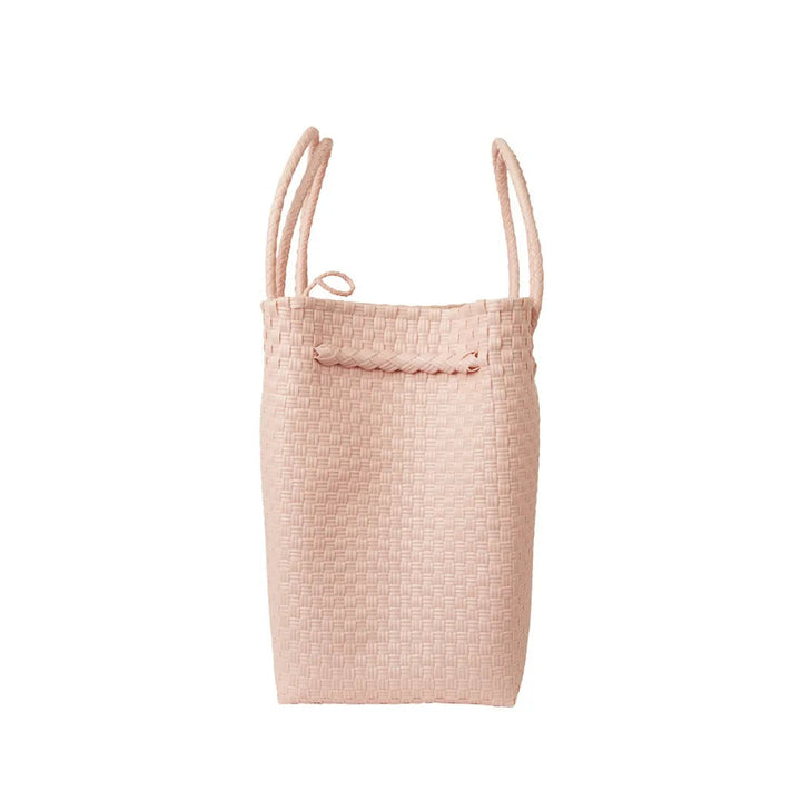 Handwoven Recycled Plastic Maxi Tote, 13.5" x 14"