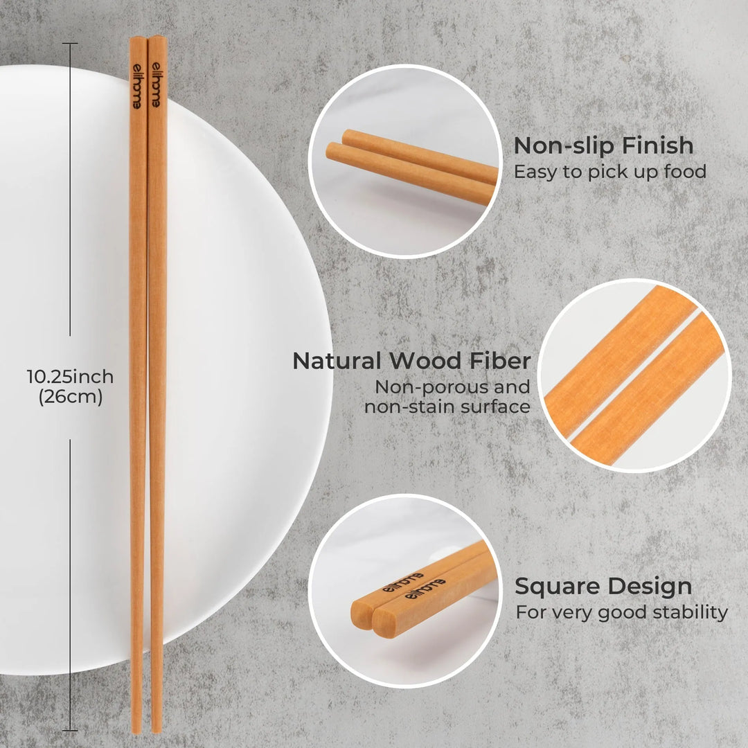 Wood Fiber Dining Chopsticks