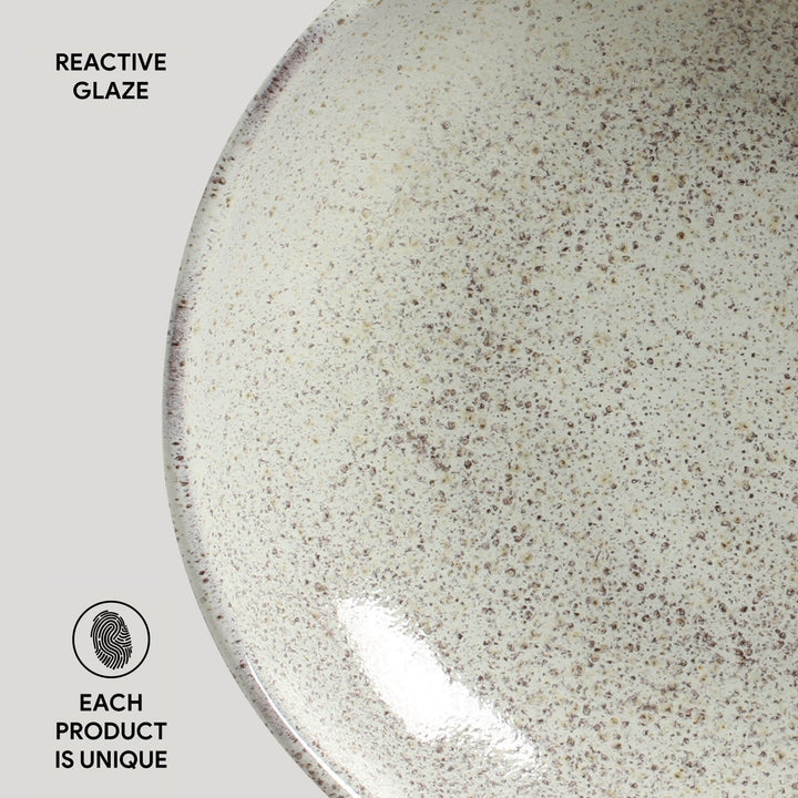 Non-Toxic Porcelain Dessert Dinnerware Set, 6 Ct.