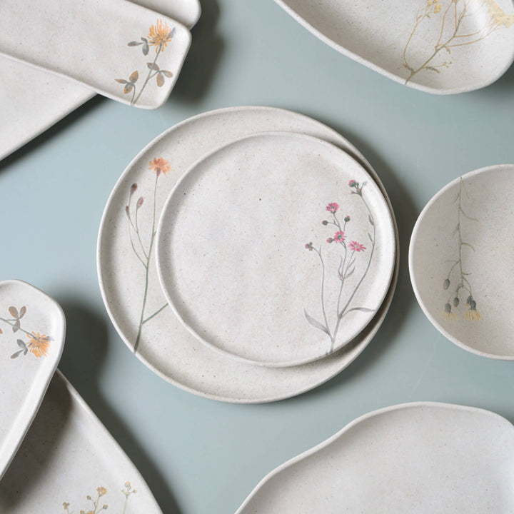 Non-Toxic Porcelain Dessert Dinnerware Set, 6 Ct.