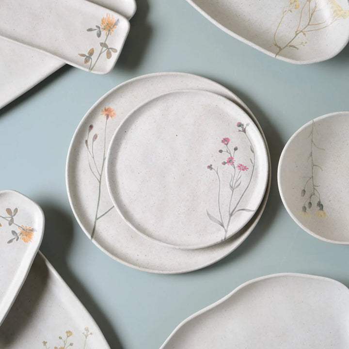 Porcelain Dessert Dinnerware Set